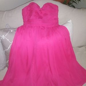 Hot  Pink Cocktail Dress
